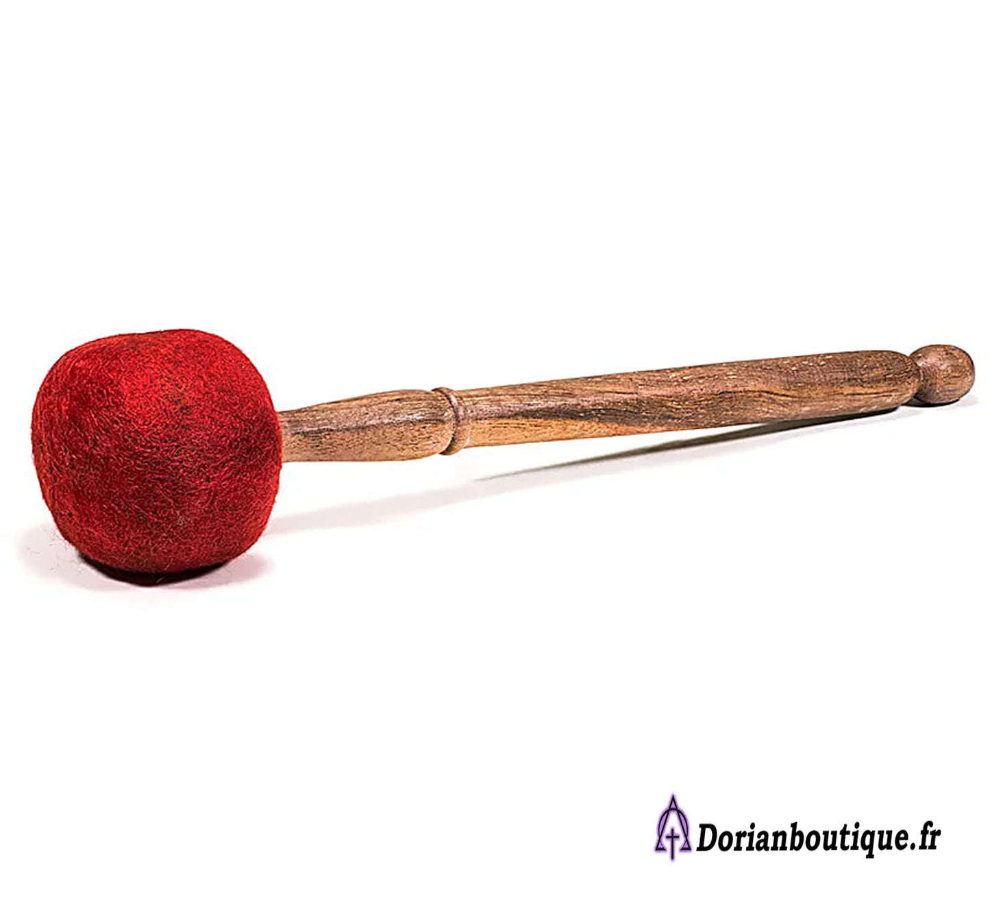 Mailloche feutre et bois 33cm
