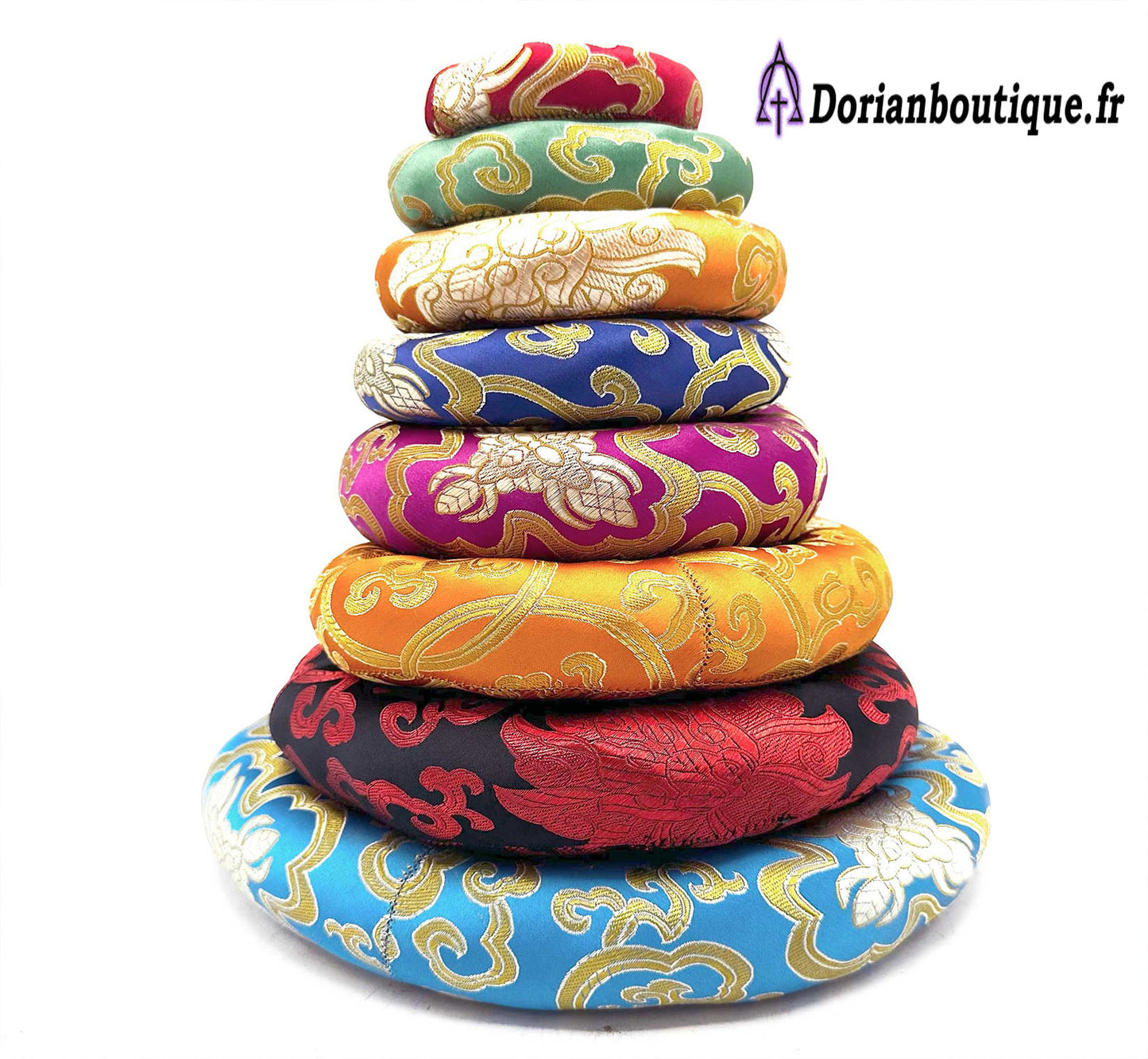 Coussin Tissus pour bol chantant