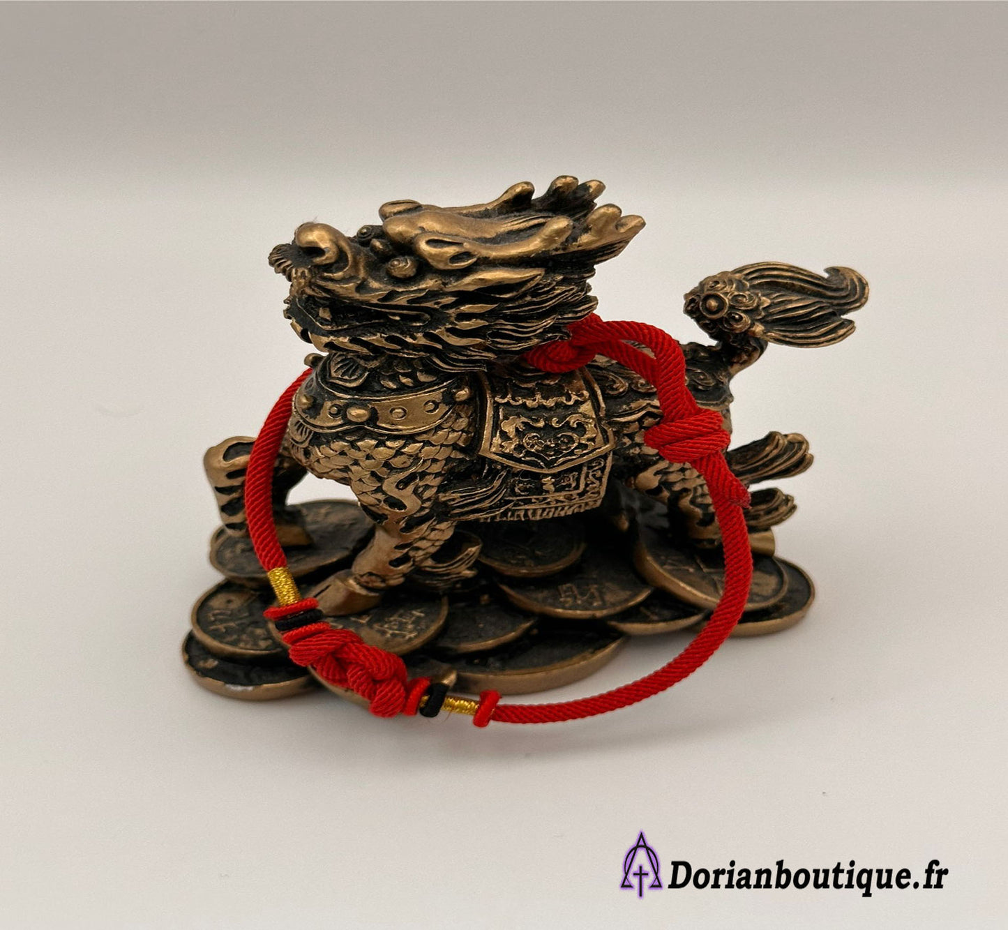 Pulsera unión tibetana roja