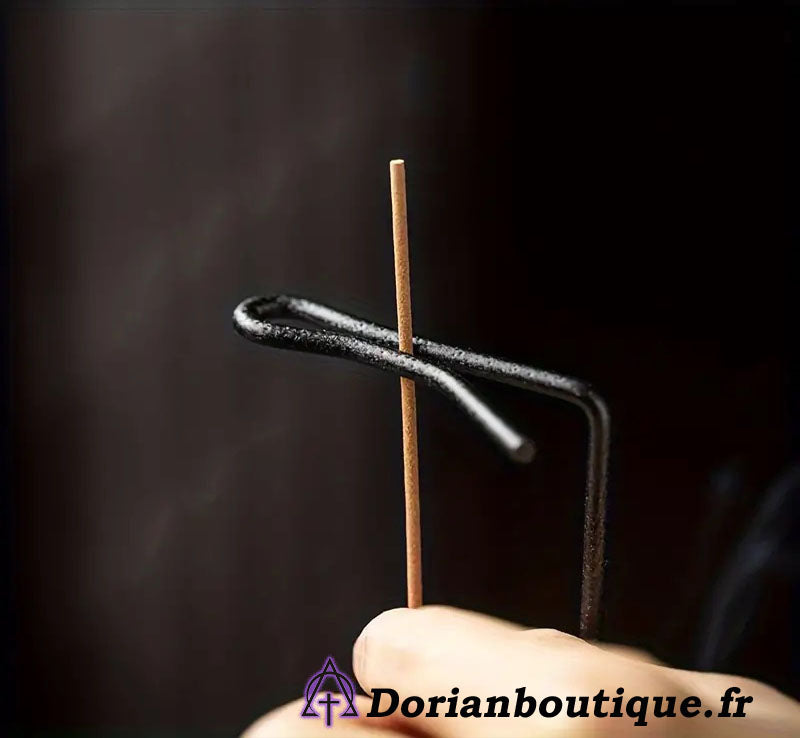 Porte encens vertical Baton / Corde.