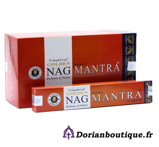 Encens Golden Nag - Mantra Encens  1x15g