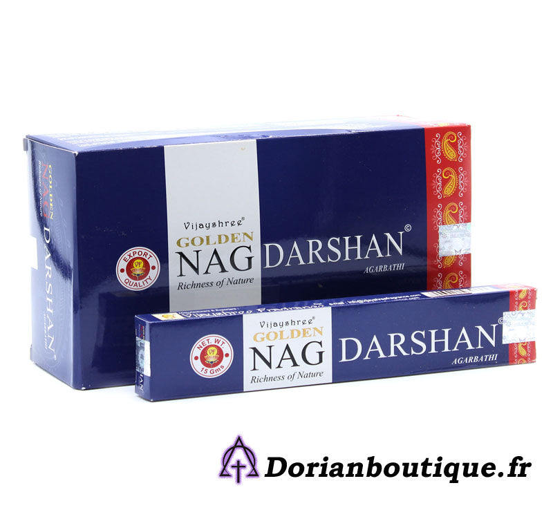 Encens Golden Nag - Darshan Encens 1x15g
