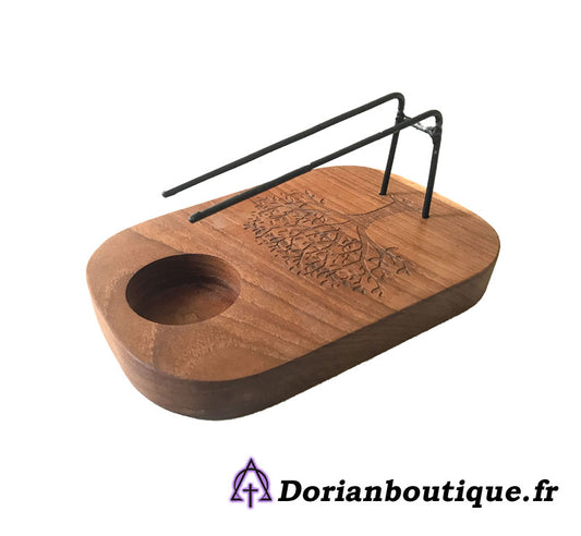 Chauffe encens Spécial Palo Santo/sauge Blanche "Arbre de vie"