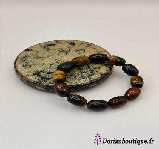 Bracelet Oeil de TIGRE multi