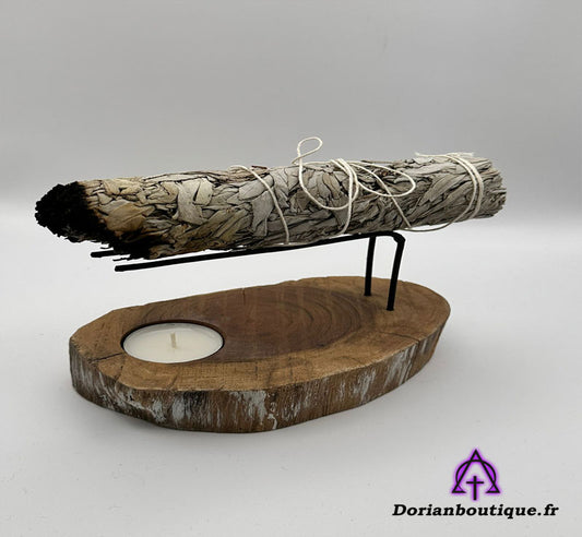 Brule Palo Santo, Sauge en bois naturel blanchit