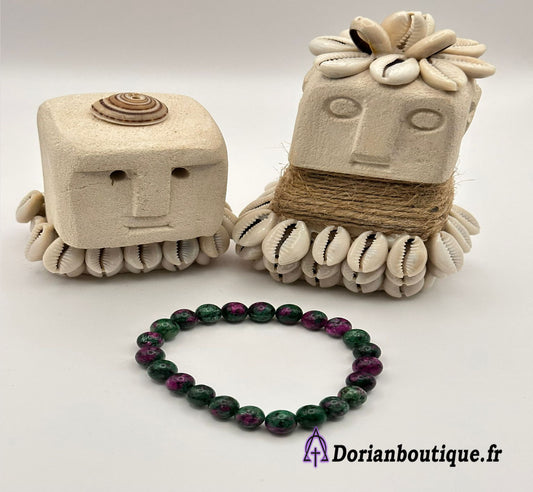 Bracelet Rubis Zoïsite