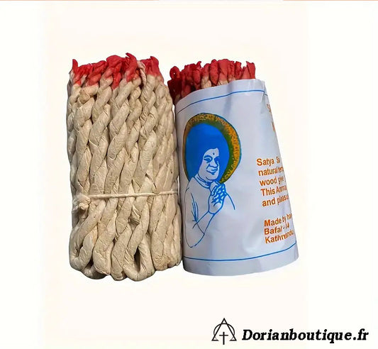 Encens Corde Cédre/Patchouli/Sauge blanche.