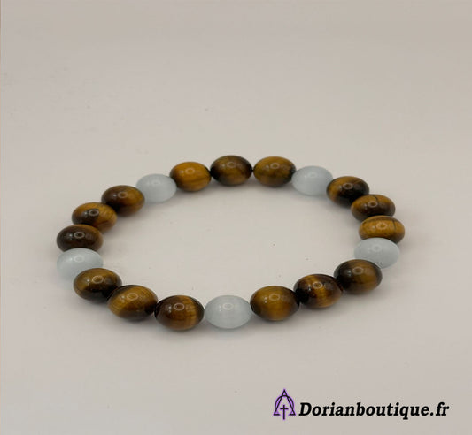 Bracelet L'œil du tigre sage
